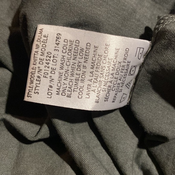 Theory White to Gray Gradient 💯 Cotton Stretch Tank Top - Picture 5 of 5